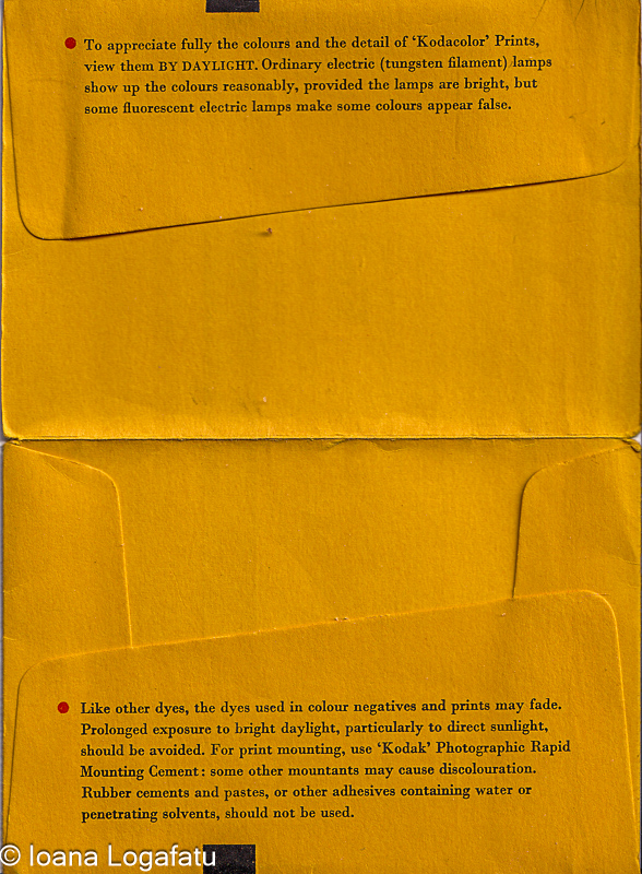 Understanding kodak print colors and light effects