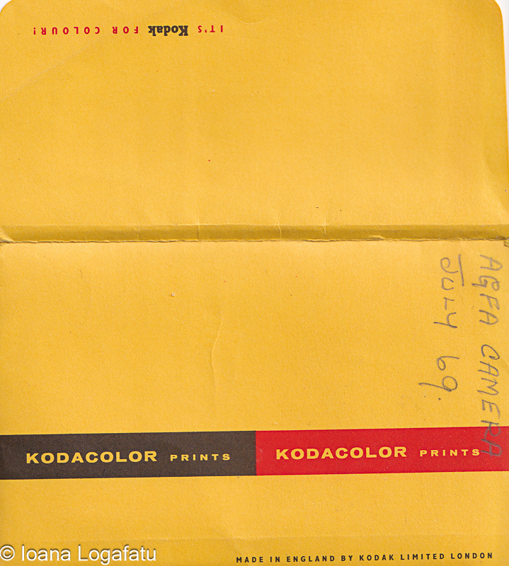 Vintage Kodak print envelope from July 1969