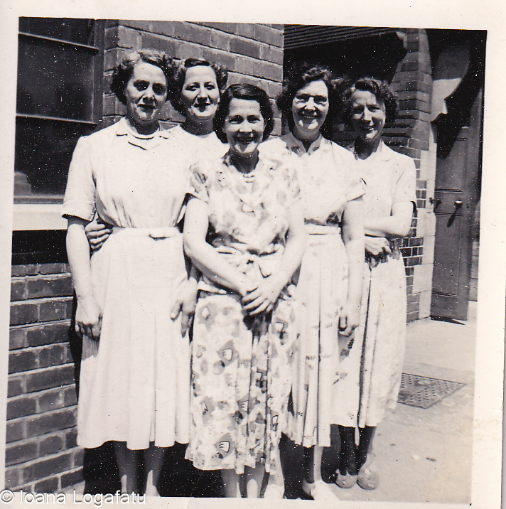 Women bonding under the sun