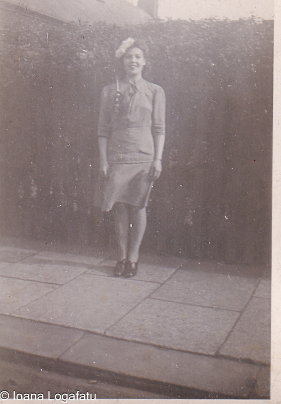 Bright spring dress adds charm to a sunny day