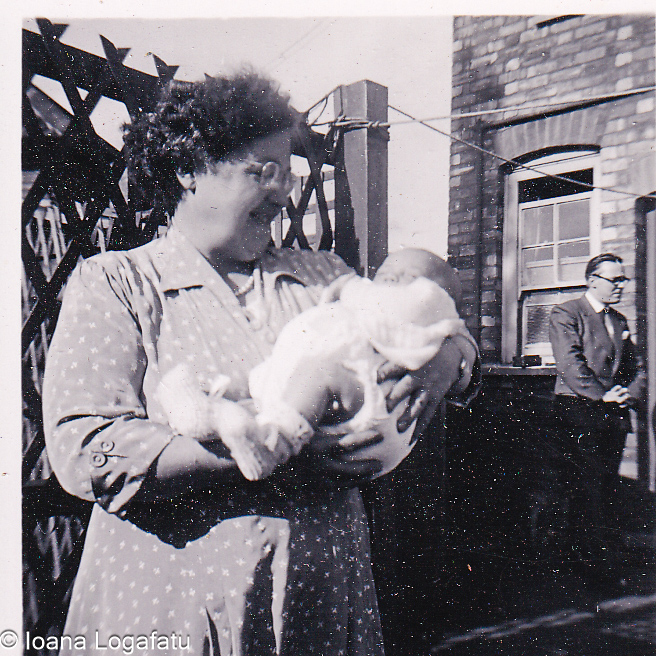 Joyful gathering of family in a warm moment