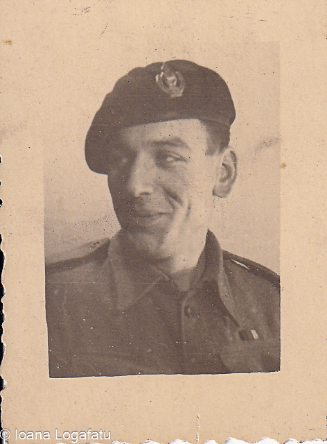 Proud soldier in uniform, candid smile