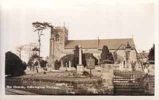 Historic church in a peaceful village