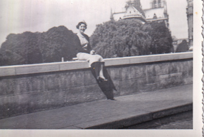 Joyful moments by the historic castle walls