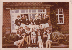 Group of friends celebrating at a cozy gathering
