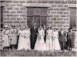 Joyous wedding at historic venue