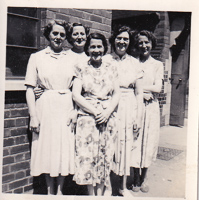 Women bonding under the sun