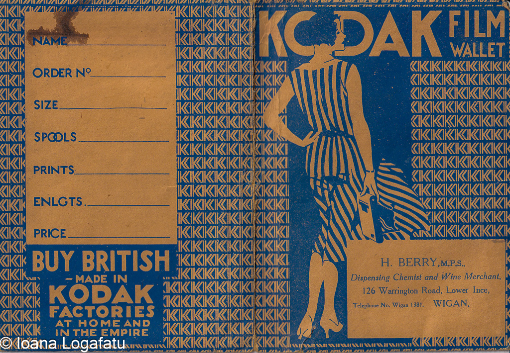 Wallet for Kodak film in Wigan