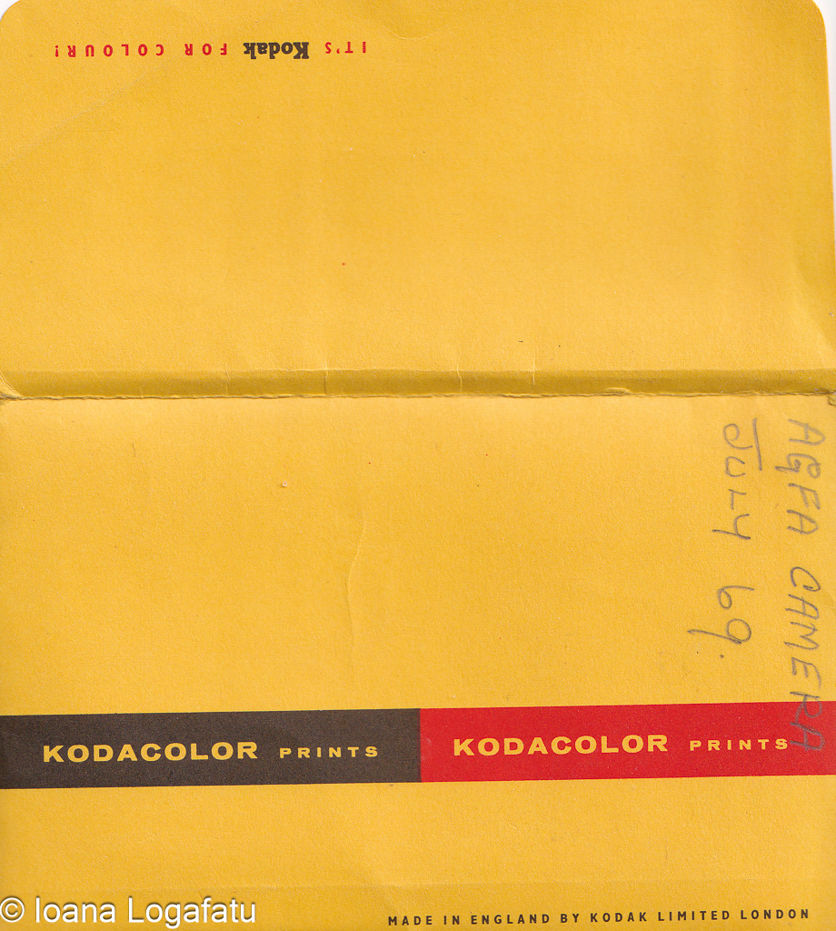 Vintage Kodak print envelope from July 1969
