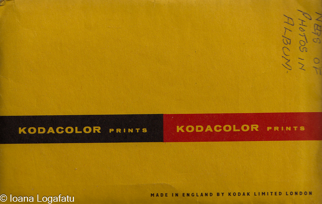 Vintage Kodak album cover showcasing color prints
