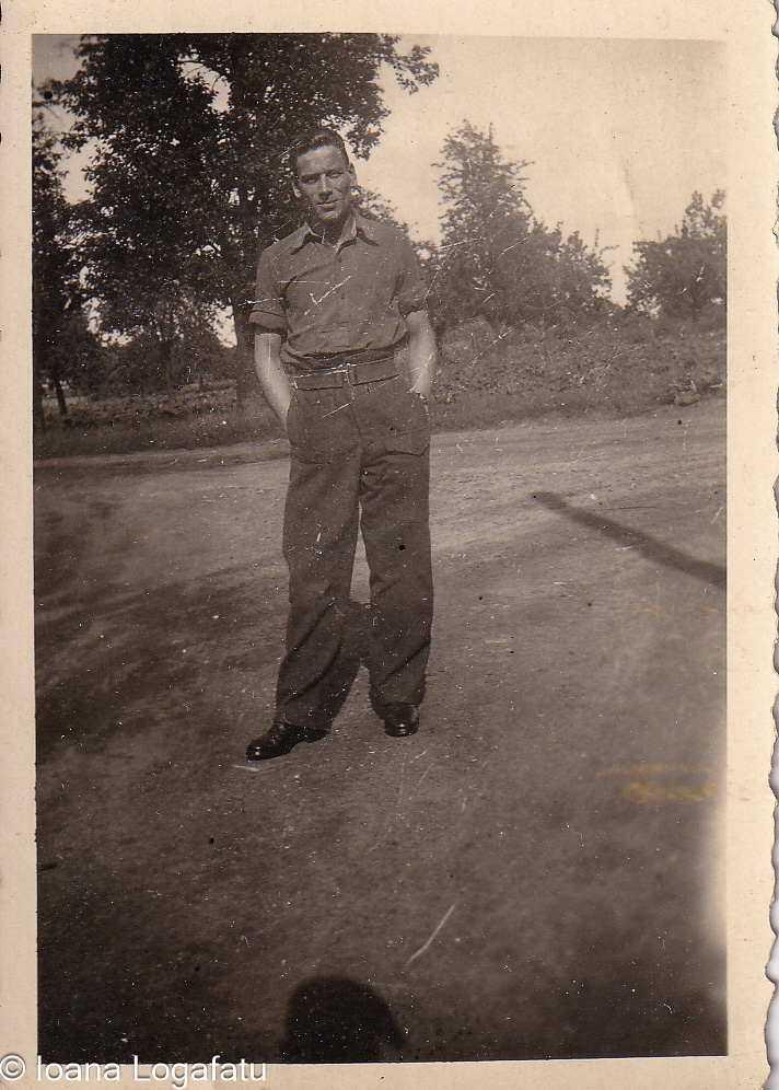 Man on a dirt path in nature