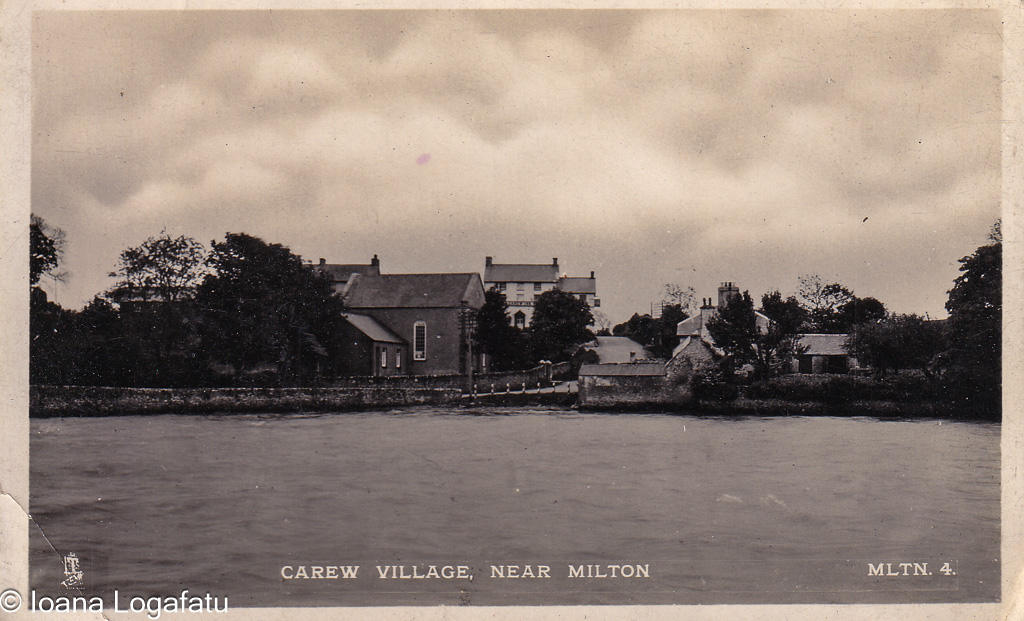 Carew Village offers a peaceful view by the water