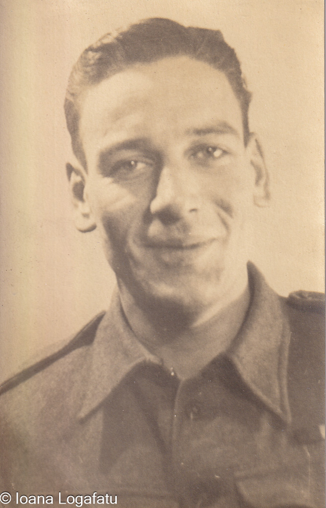 Confident soldier in uniform