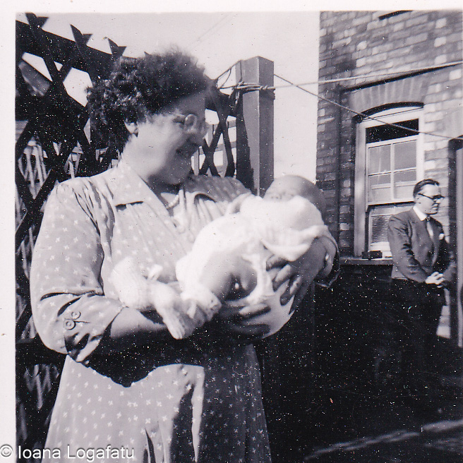 Joyful gathering of family in a warm moment