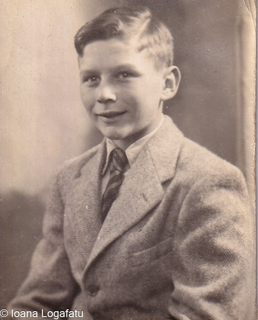 Stylish young boy in timeless charm