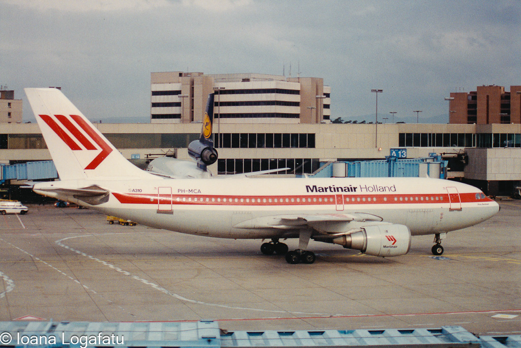 Airplane readies for takeoff at terminal