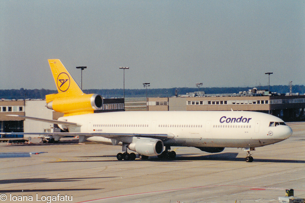 Condor aircraft ready for takeoff