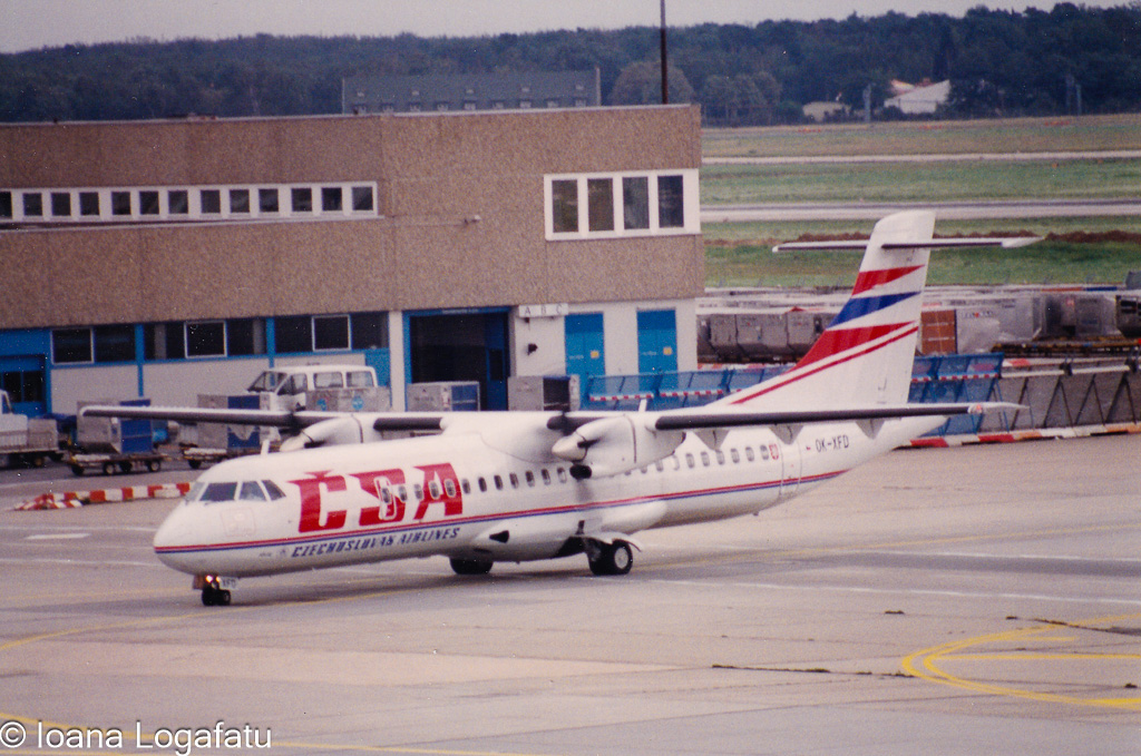 Thrilling airport moments with a regional plane