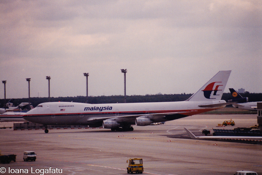 Majestic aircraft preparing for takeoff at sunset