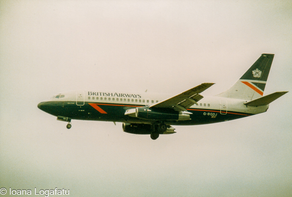 Flight over countryside in soft light
