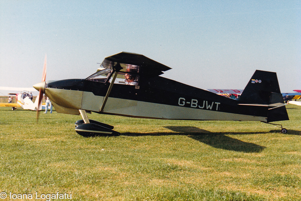 Classic aircraft on display at airshow event