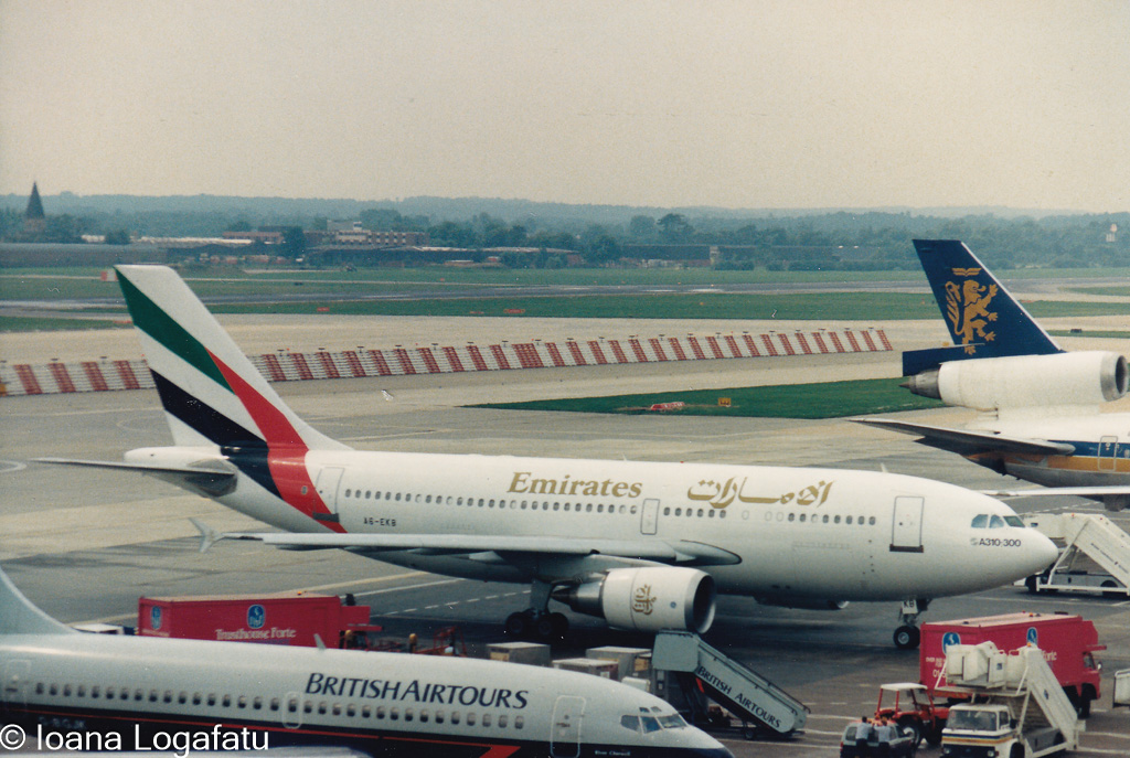 Busy airport air travel highlights