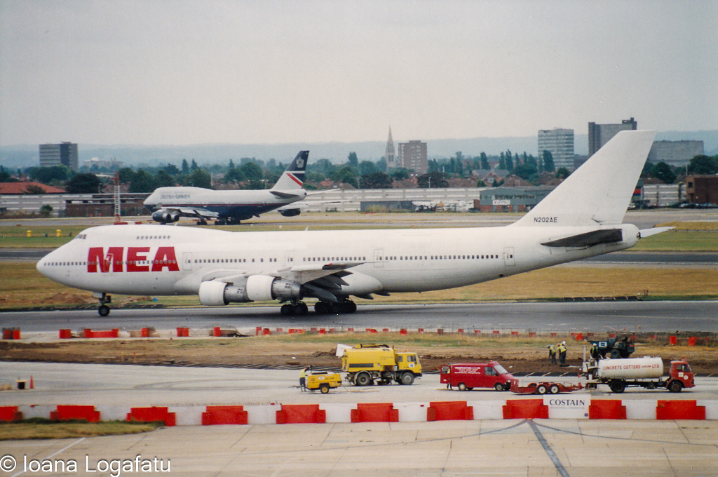 Air traffic bustling at the airport during daytime