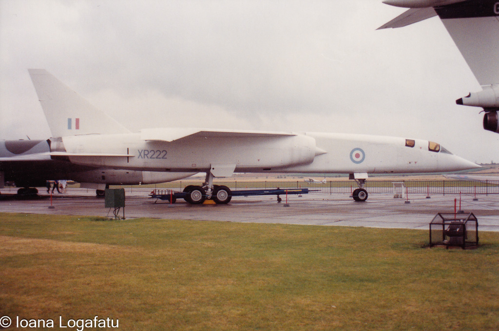 Historic aircraft on display at airshow in England