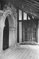 Historic architecture with ornate archways