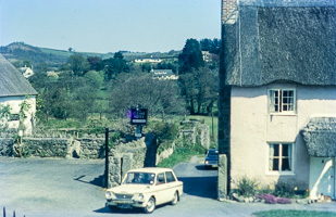 Charming countryside hotel with scenic backdrop