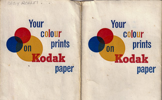 Vintage ad for Kodak color prints
