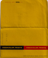 Vintage Kodak print envelope from London