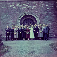 Afternoon love celebration at historic venue