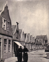 Historic streets with classic architecture