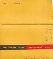 Vintage Kodak print envelope from July 1969