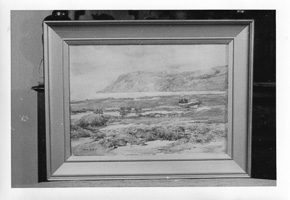 Tranquil waters captured in a beautiful artwork