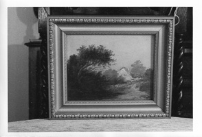 Captivating landscape art displayed indoors