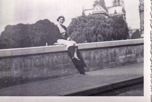 Joyful moments by the historic castle walls