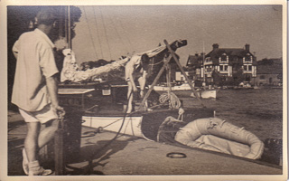 Sunset moments by the peaceful dock