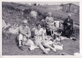 Joyful picnic gathering on a sunny afternoon
