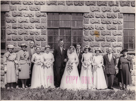 Joyous wedding at historic venue