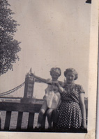 Joy by the river near Tower Bridge