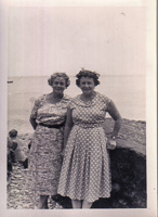 Friends enjoying a day at the beach together