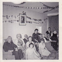 Cozy celebration with friends