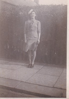 Bright spring dress adds charm to a sunny day