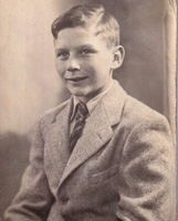 Stylish young boy in timeless charm