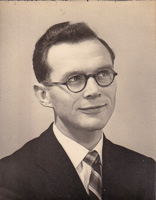 Charming portrait of a thoughtful young man