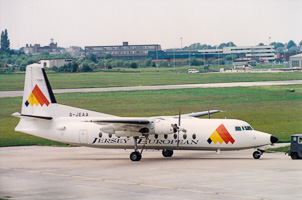 Historic aircraft on the tarmac at the airport