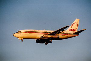 Capturing the moment of arrival at the airport