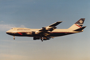 Classic aircraft soaring through a clear sky